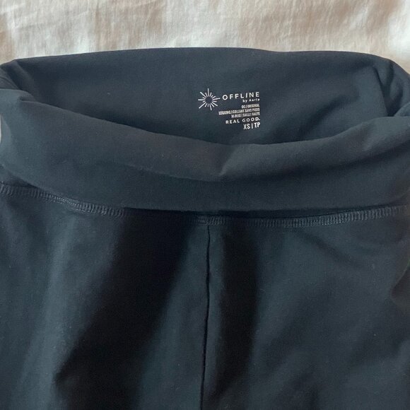 Aerie Offline black leggings, high waist size XS - Picture 3 of 4